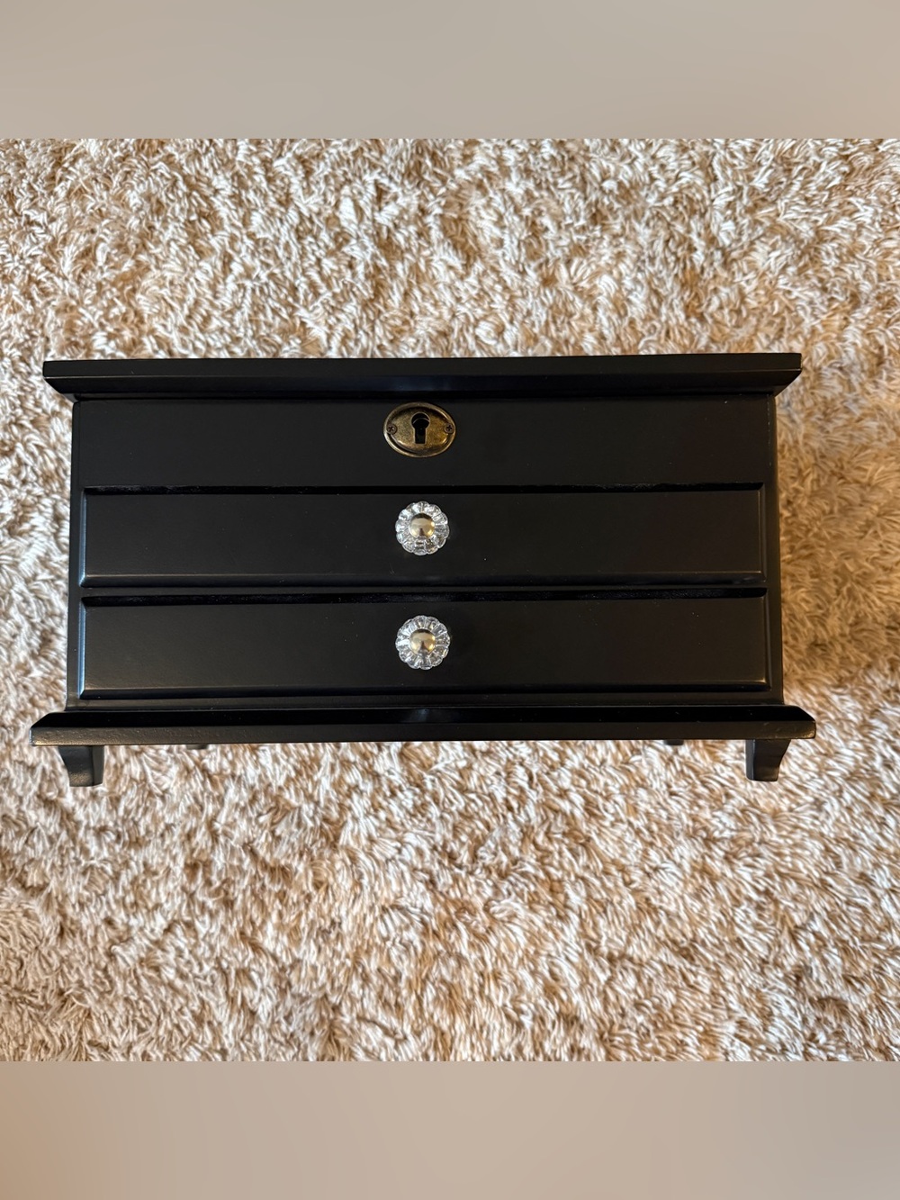 PB Teen black jewelry box